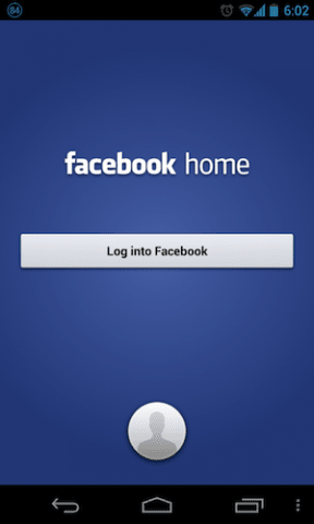 Facebook Home Android Uygulaması (apk indir)